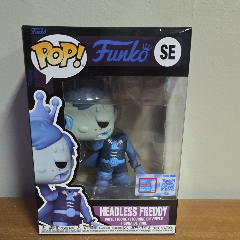 Funko SE Headless Freddy Vinyl Figure in Blue